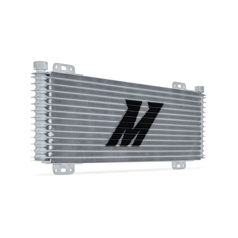 Mishimoto MMTC-SP-13SL - 13-Row Stacked Plate Transmission Cooler - Silver