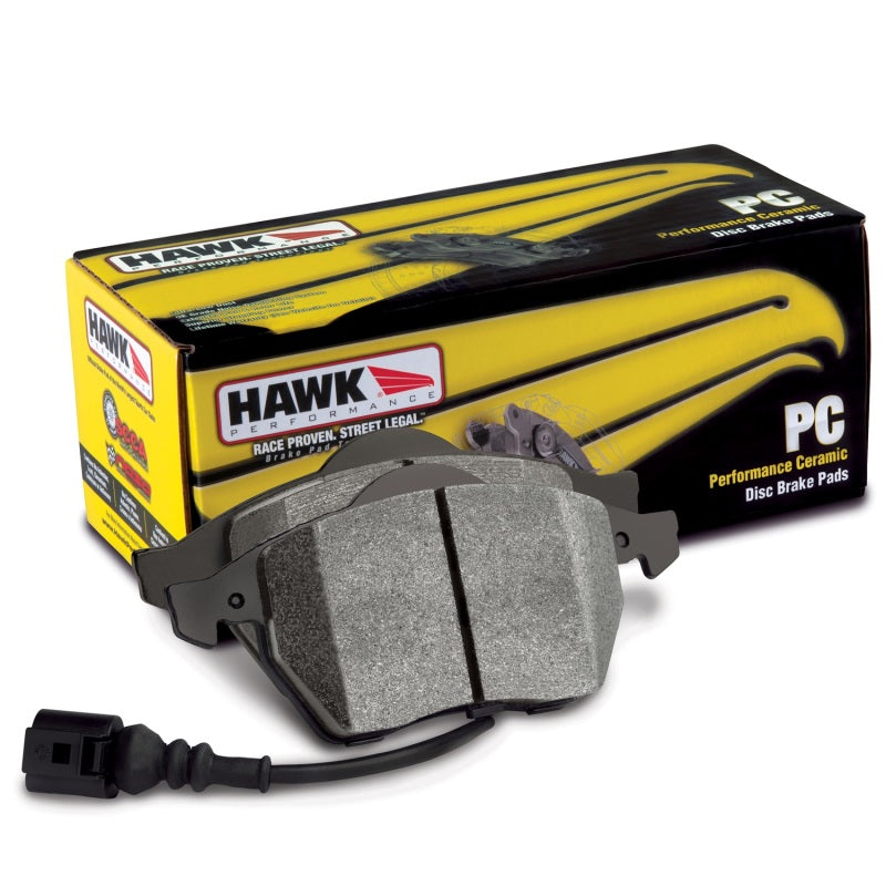 Hawk Performance HB708Z.738 - Hawk 07-08 BMW X5 3.0si/4.8i / 09-13 X5 Xdrive / 08-13 X6 Xdrive Perf Ceramic Frt Street Brake Pads