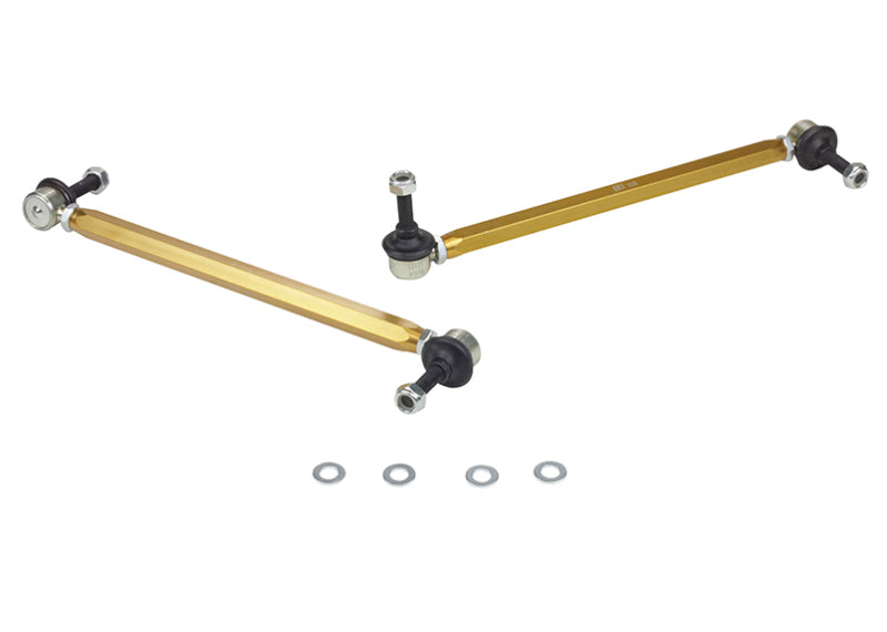 Whiteline KLC105 - 02-06 R53 & 06+ R56 Mini Cooper S Front Swaybar link kit-adjustable ball end links