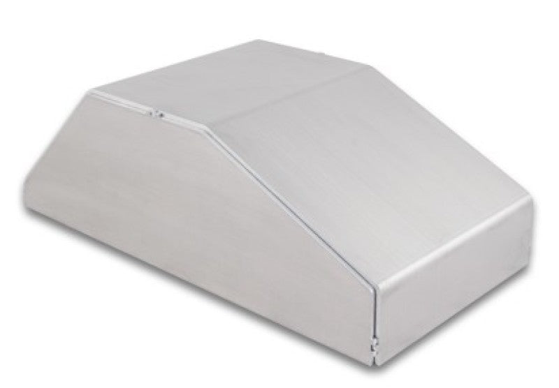 Vibrant 22844 - I/C End Tank 6in Wide 12in Long 4in Tall Use w/ Horizontal I/C Core 12844 - 5052 Aluminum