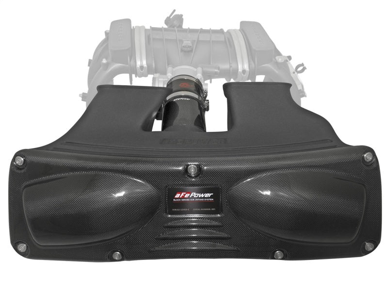 aFe 52-12352-C - Black Series Cold Air Intake 12-15 Porsche Carrera/Carrera S 3.4L/3.8L