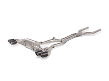 Load image into Gallery viewer, Akrapovic S-BM/T/25 - 2021 BMW M8/M8 Competition (F93) Evolution Line Cat Back (Titanium) w/Carbon Tips