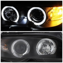 Load image into Gallery viewer, SPYDER 5077141 - Spyder BMW E46 3-Series 04-06 2 DR Projector Halogen Model- LED Halo Blk PRO-YD-BMWE4604-2DR-HL-BK