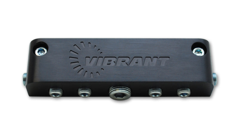 Vibrant 2691 - Aluminum Vacuum Manifold (new design) - Black