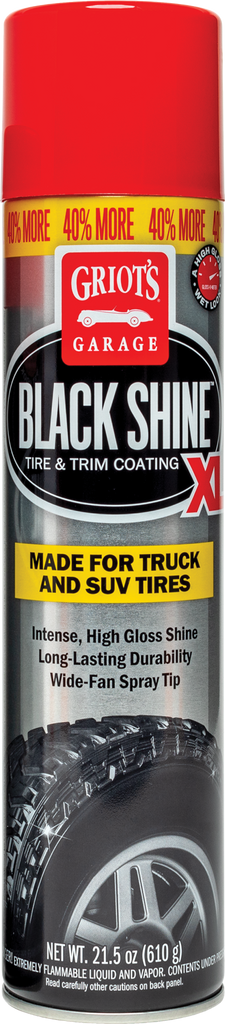 Griots Garage 10850 - Black Shine Tire and Trim Coating XL - 21.5oz