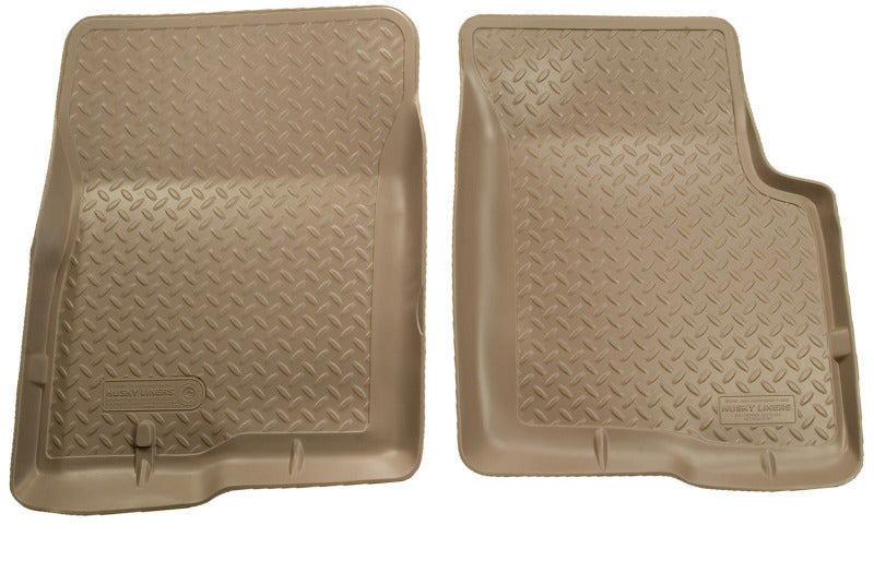 Husky Liners FITS: 35553 - 00-04 Toyota Tundra/01-04 Toyota Sequoia Classic Style Tan Floor Liners