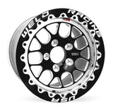 Weld 77MB510N75F - S77 15x10.33 / 5x120mm BP / 7.5in. BS Black Wheel (Medium Pad) - Black Single Beadlock MT