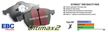 Load image into Gallery viewer, EBC 11+ BMW X3 2.0 Turbo (F25) Ultimax2 Rear Brake Pads