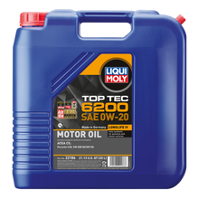 Load image into Gallery viewer, LIQUI MOLY 20L Top Tec 6200 Motor Oil SAE 0W20