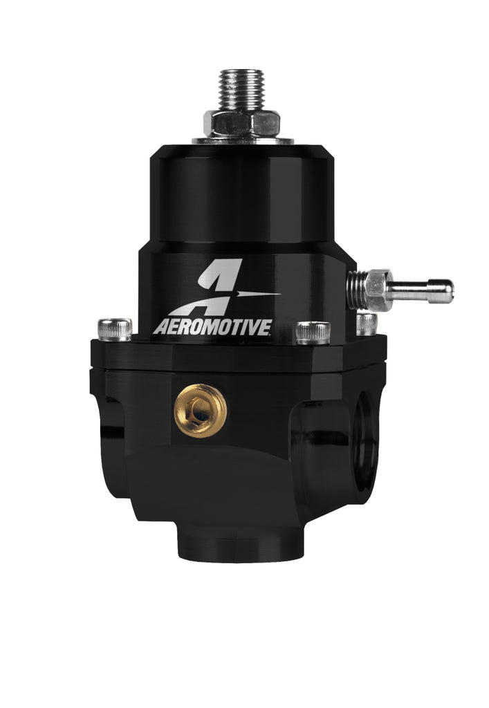 Aeromotive 13303 - Adjustable Regulator - 35-75PSI - .188 Valve - (2) -08 Inlets/-08 Return