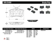 Load image into Gallery viewer, StopTech 02-08 Audi A4 Quattro / 2/99-02 Audi S4 / 93-10 VW Golf GL/GLS Performance Rear Brake Pads