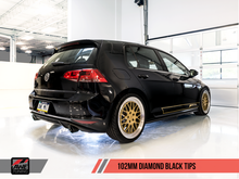 Load image into Gallery viewer, AWE Tuning 3015-33050 - VW MK7 GTI Touring Edition Exhaust - Diamond Black Tips