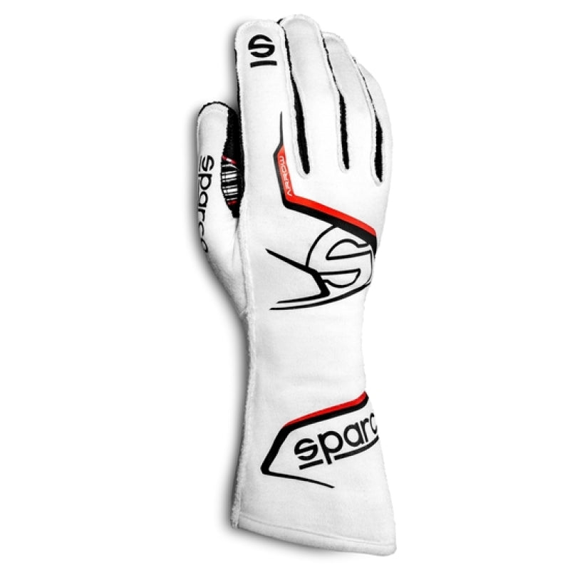 SPARCO 00255710BINR -Sparco Gloves Arrow Kart 10 WHT/BLK