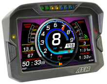 Load image into Gallery viewer, AEM 30-5703 - CD-7 Logging GPS Enabled Race Dash Carbon Fiber Digital Display w/o VDM (CAN Input Only)