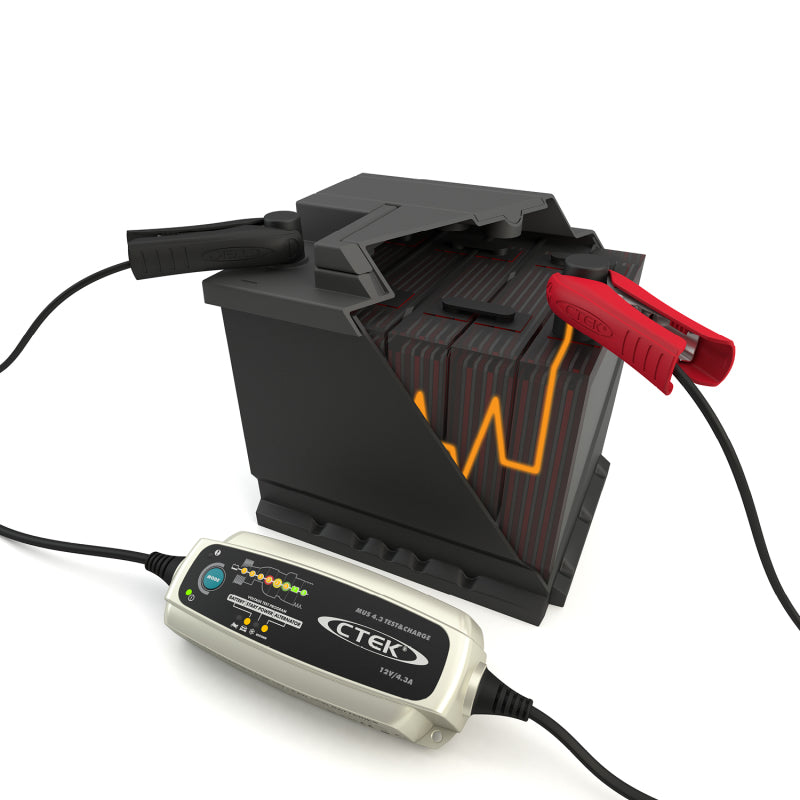 CTEK 56-959 - Battery Charger - MUS 4.3 Test & Charge - 12V