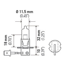 Load image into Gallery viewer, Hella Optilux H3 12V/55W XY Extreme Yellow Bulb