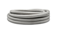 Load image into Gallery viewer, Vibrant 18426 - SS Braided Flex Hose with PTFE Liner -6 AN 0.32in ID (20 foot roll)