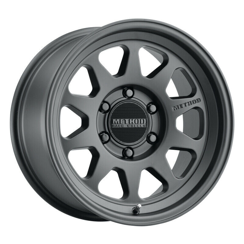 Method Wheels MR31678560500 - Method MR316 17x8.5 0mm Offset 6x5.5 106.25mm CB Matte Black Wheel