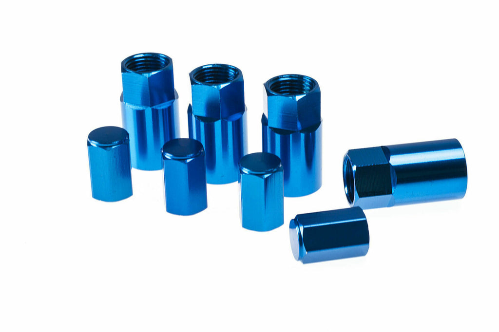 Wheel Mate 45930U - Aluminum TPMS Valve Stem Cover - Blue Anodize