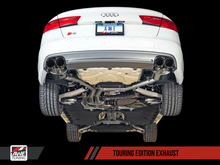 Load image into Gallery viewer, AWE Tuning 3415-42010 - Audi C7 / C7.5 S6 4.0T Touring Edition Exhaust - Polished Silver Tips