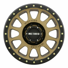 Load image into Gallery viewer, Method Wheels MR30578580900 - Method MR305 NV 17x8.5 0mm Offset 8x6.5 130.81mm CB Method Bronze/Black Street Loc Wheel