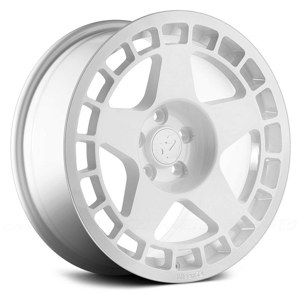 fifteen52 TURRW-88558+42 - Turbomac 18x8.5 5x108 42mm ET 63.4mm Center Bore Rally White Wheel