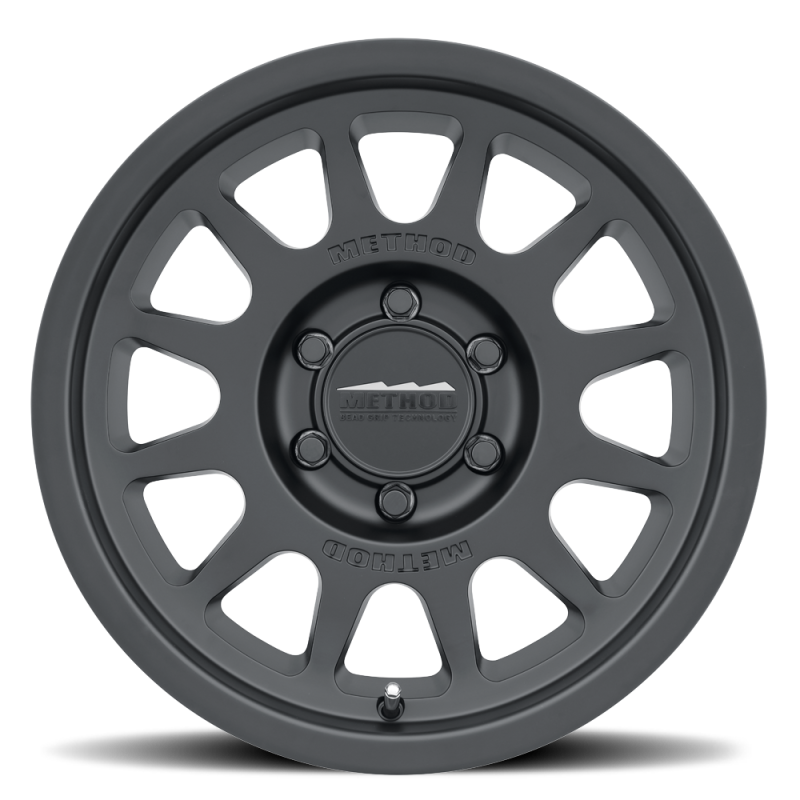 Method Wheels MR70368060500 - Method MR703 16x8 0mm Offset 6x5.5 106.25mm CB Matte Black Wheel