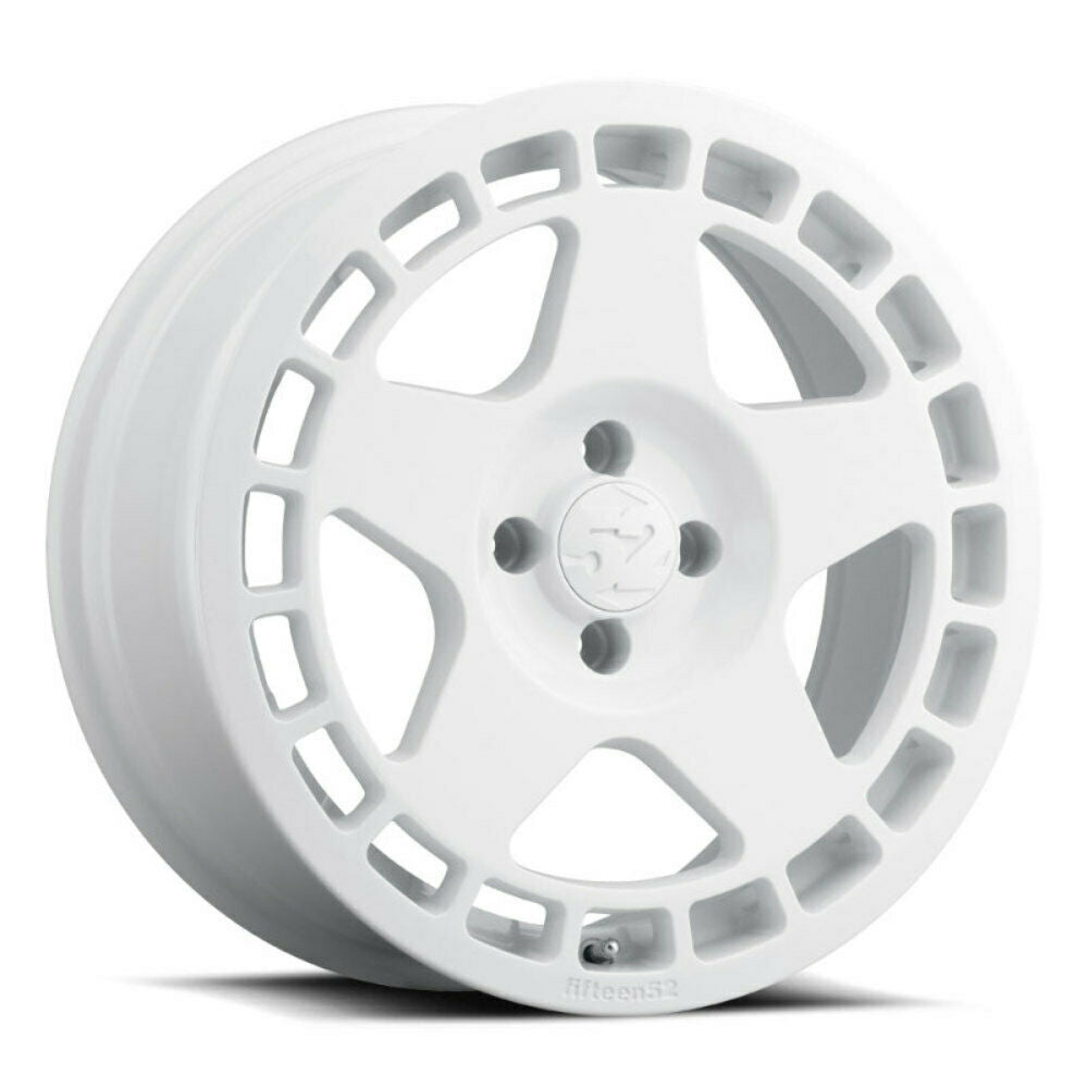 fifteen52 TURRW-77548+42 - Turbomac 17x7.5 4x108 42mm ET 63.4mm Center Bore Rally White Wheel