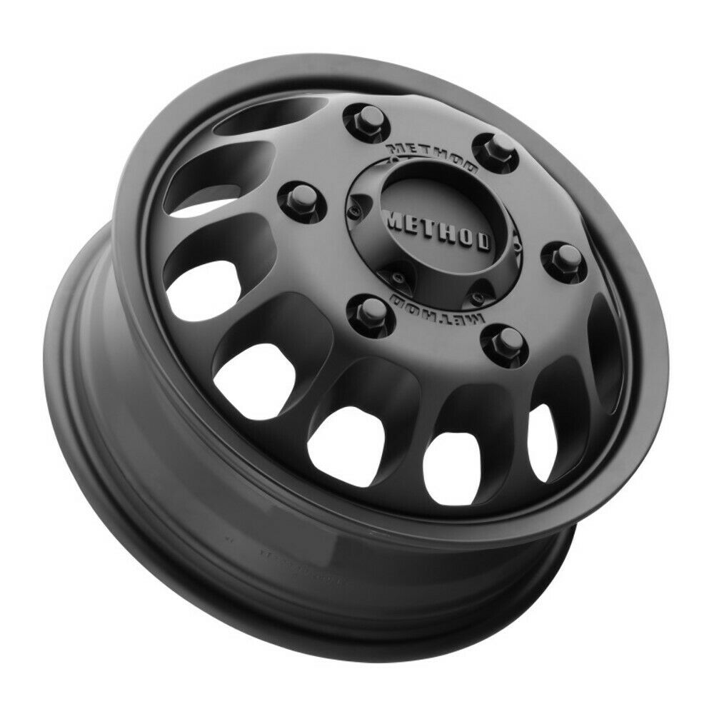 Method Wheels MR901660685110 - Method MR901 - FRONT 16x6 +110mm Offset 6x180 138.9mm CB Matte Black Wheel